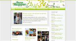 Desktop Screenshot of annaskipper.se