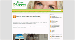 Desktop Screenshot of blogg.annaskipper.se